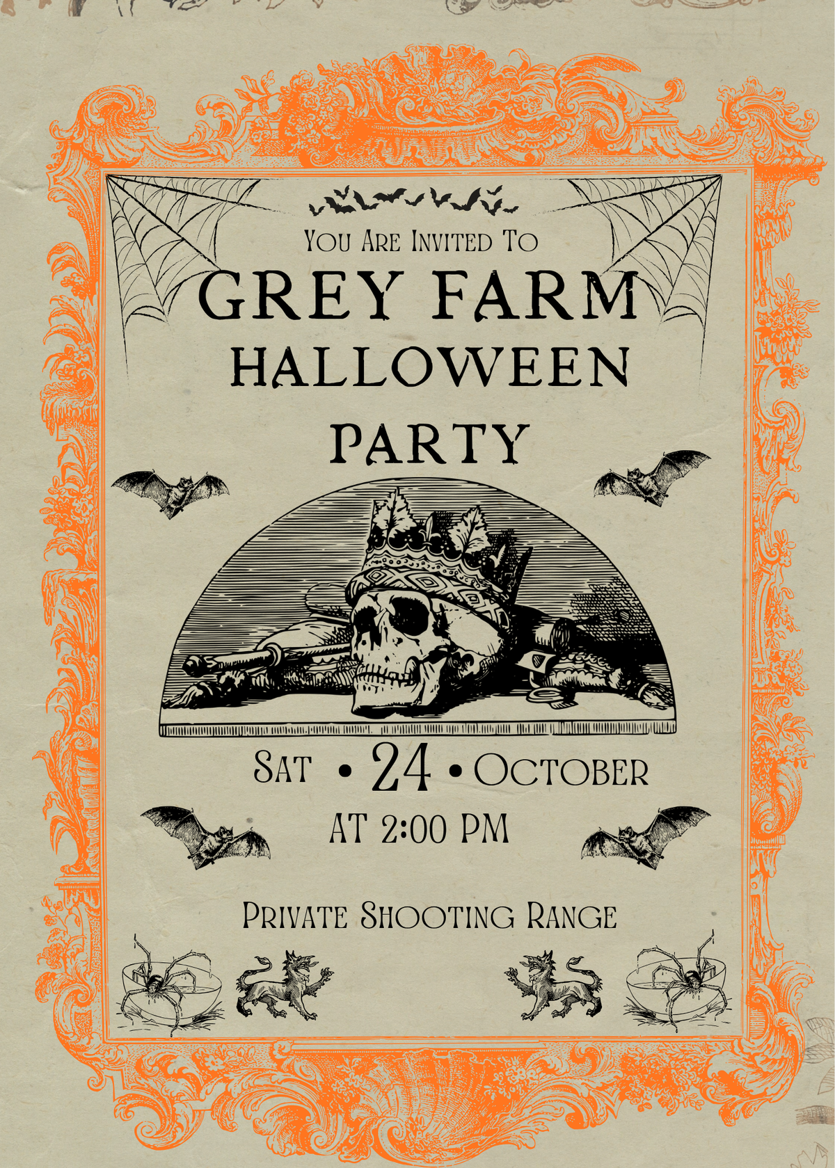 (Coming Soon)Grey Farm: Spooky Shoot Ticket