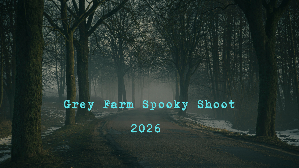 (Coming Soon)Grey Farm: Spooky Shoot Ticket